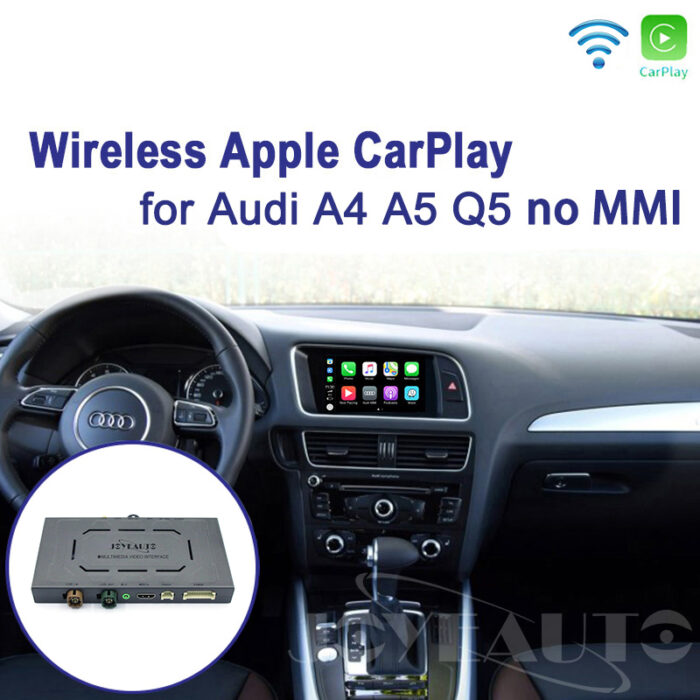 Audi A4 A5 Q5 b8 without MMI Concert Symphony WIFI Wireless Apple CarPlay AirPlay Android Auto Retrofit