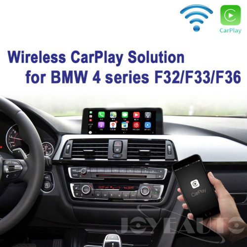 JoyeAuto Wireless CarPlay & Android Auto for BMW 4 Series F32 F33 F36 NBT