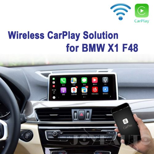 JoyeAuto Wireless CarPlay & Android Auto for BMW X1 F48 NBT