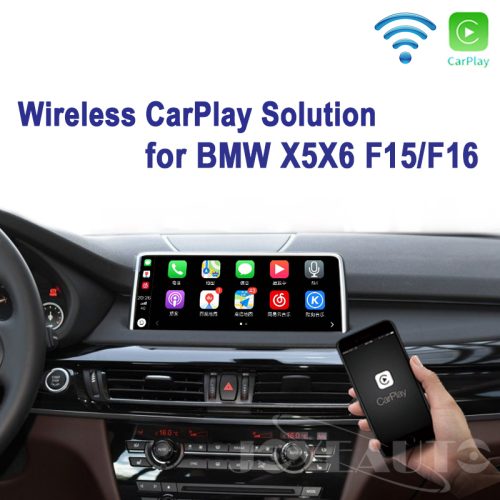 JoyeAuto Wireless CarPlay & Android Auto for BMW X5 F15 X6 F16 NBT