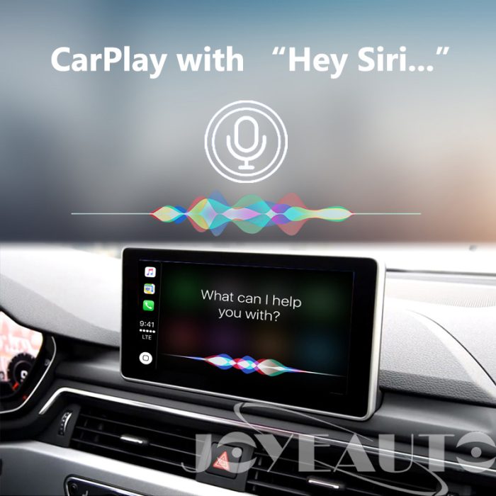 JoyeAuto Wireless CarPlay & Android Auto for Audi A4 A5 Q7 B9 MIB MIB2