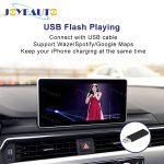 JoyeAuto Wireless CarPlay & Android Auto for Audi A3 A4 A5 Q2 Q5 Q7 B9 MIB MMI 3G