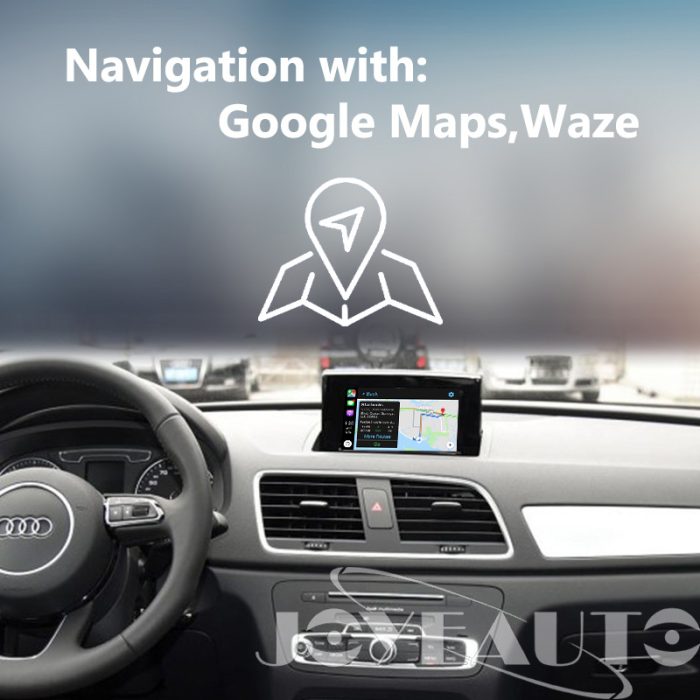 JoyeAuto Wireless CarPlay & Android Auto for Audi Q3 8U MMI 2G 3G