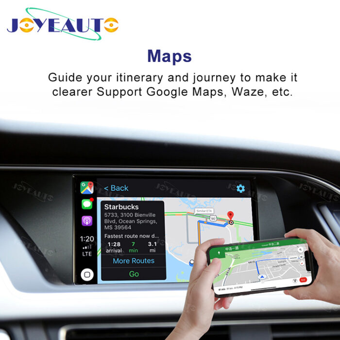 Audi A4 A5 Q5 b8 without MMI Concert Symphony WIFI Wireless Apple CarPlay AirPlay Android Auto Retrofit - Image 3