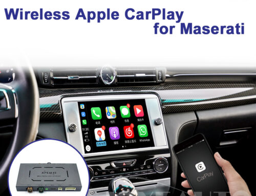 Maserati Ghibli Quattroporte WiFi Wireless Apple CarPlay
