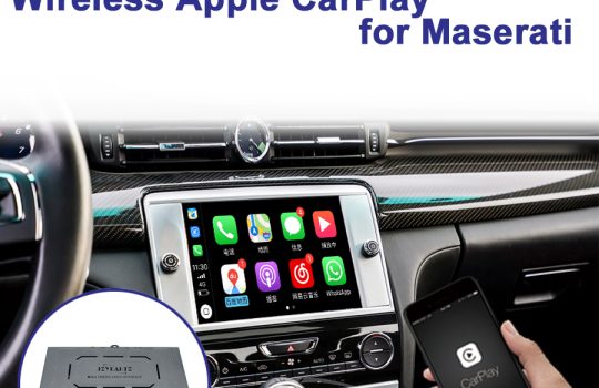 Maserati wireless CarPlay