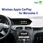 JoyeAuto Wireless CarPlay & Android Auto for Mercedes C-Class Coupe W204 NTG 4.5 4.7