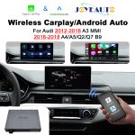 JoyeAuto Wireless CarPlay & Android Auto for Audi A3 A4 A5 Q2 Q5 Q7 B9 MIB MMI 3G