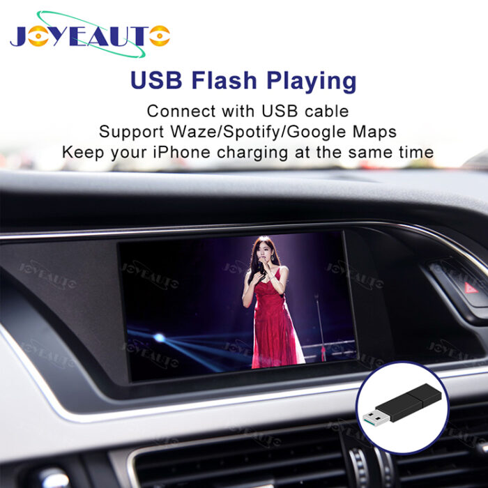 Audi A4 A5 Q5 MMI 3G 3G+ basic A6 Q7 c6 WIFI Wireless Apple CarPlay iOS Airplay Retrofit - Image 4