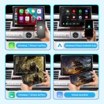 JoyeAuto Wireless CarPlay & Android Auto for Audi A6 A7 A8 C7 MIB2 RMC MMI 3G