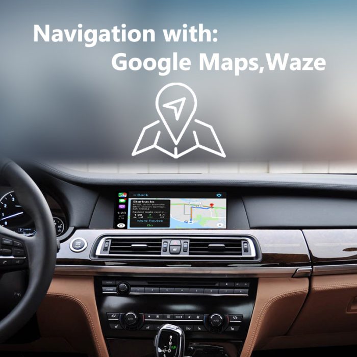 JoyeAuto Wireless CarPlay & Android Auto for BMW X1 E84 CIC (2009-2012)