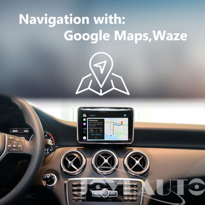 JoyeAuto Wireless CarPlay & Android Auto for Mercedes A-Class W176