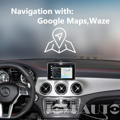 Mercede-CLA-CarPlay-Map