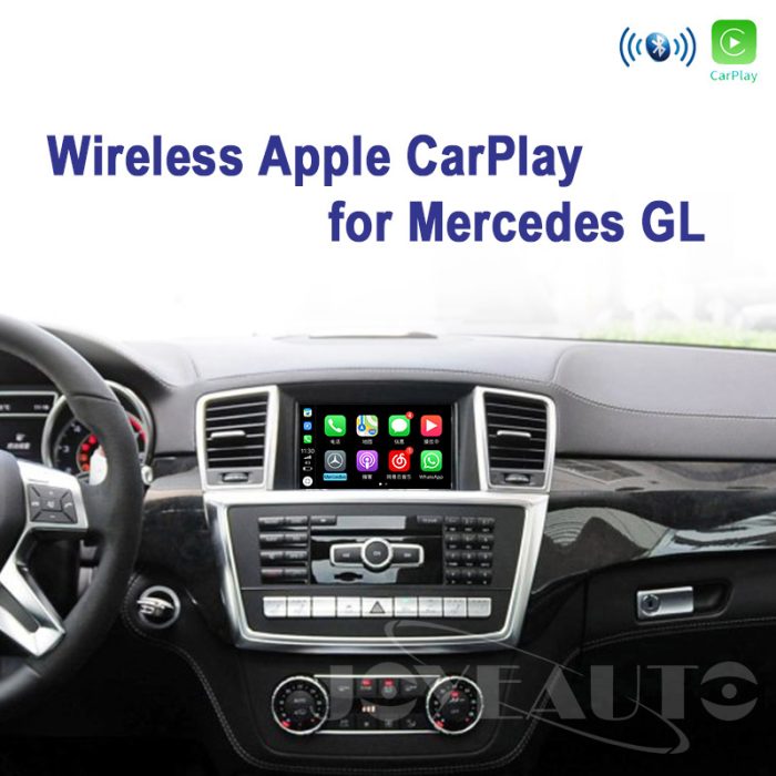 JoyeAuto Wireless CarPlay & Android Auto for Mercedes GL X166 NTG 4.5