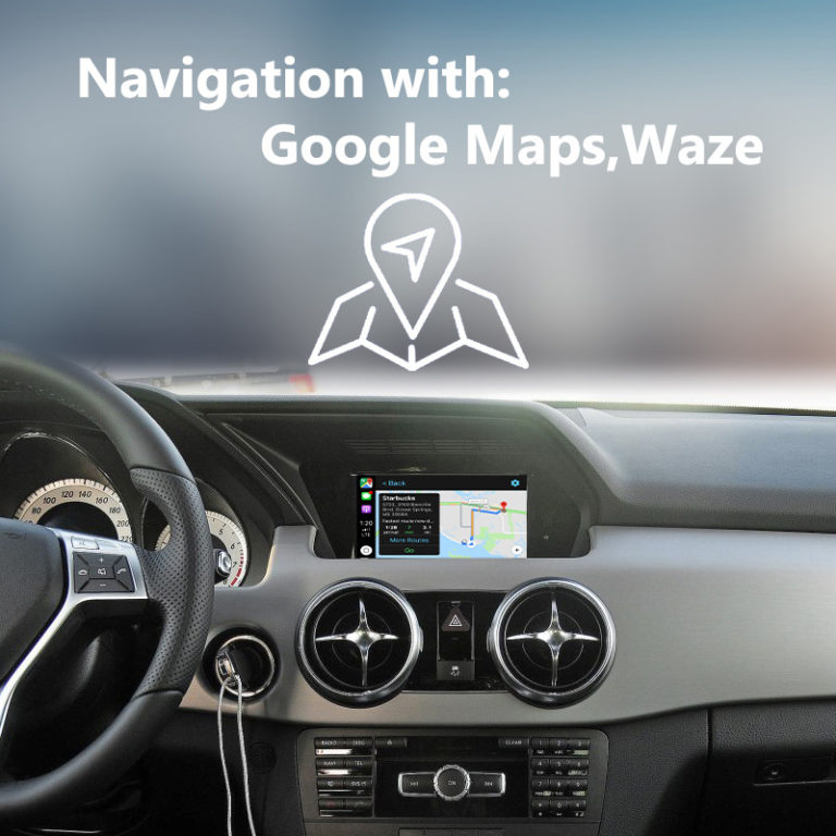 Mercedes GLK X204 NTG4.5/4.7 WIFI Wireless Apple CarPlay Solution - Image 2