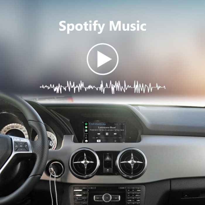 JoyeAuto Wireless CarPlay & Android Auto for Mercedes GLK X204 NTG 4.5