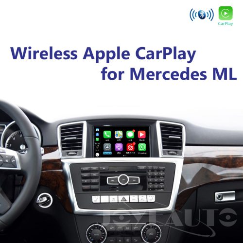 JoyeAuto Wireless CarPlay & Android Auto for Mercedes ML W166 NTG 4.5