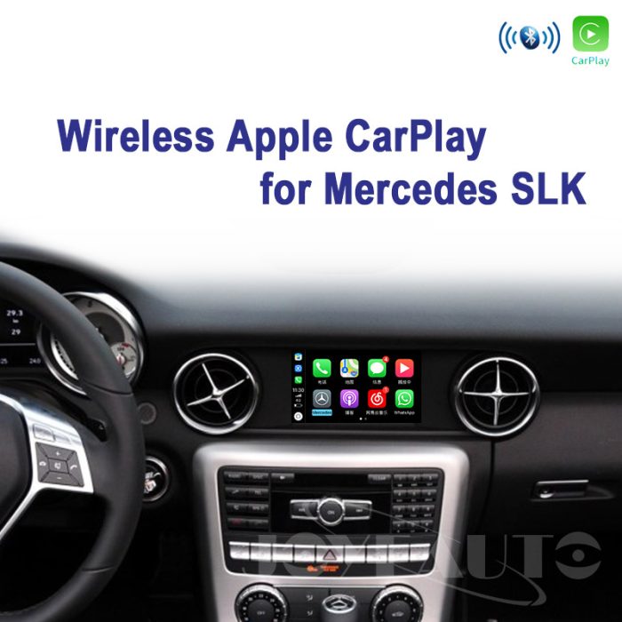 JoyeAuto Wireless CarPlay & Android Auto for Mercedes SLK R172 NTG 4.5
