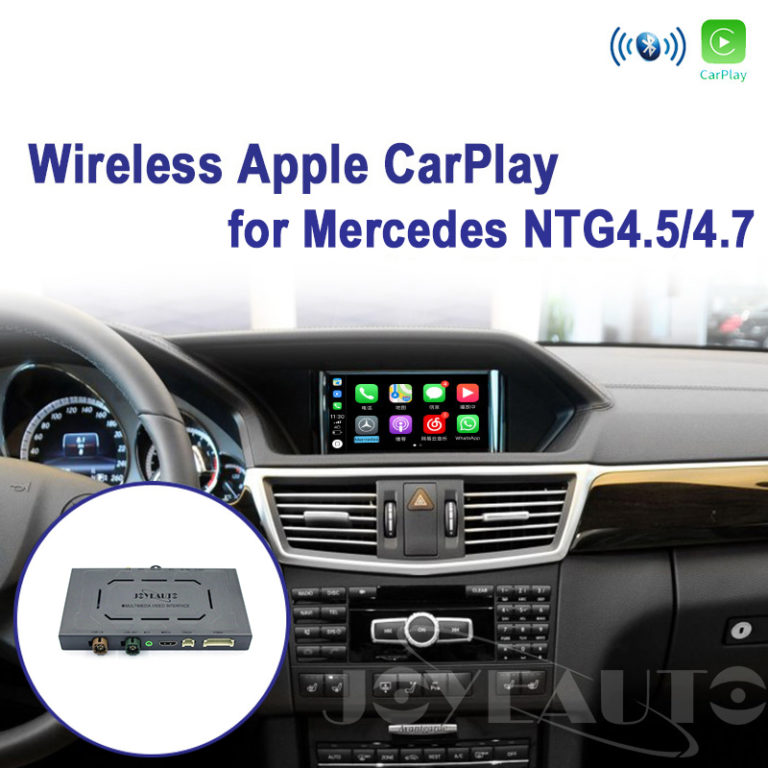 Mercedes A B C E G GL ML CLS GLA GLK 2012-2014 NTG4.5/4.7 WiFi Wireless Apple CarPlay Android Auto Interface