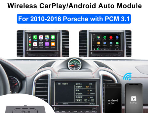(WJPO-1)Porsche PCM3.1 Cayenne Panamera Macan Boxster 911 WIFI Wireless Apple CarPlay AirPlay Android Auto Solution