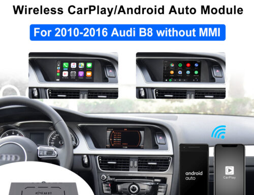 (WJAU-1)Audi A4 A5 Q5 b8 concert symphony no MMI WIFI Wireless Apple CarPlay Android Auto Solution