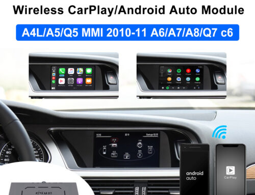 (WJAU-5)Audi A4 A5 Q5 MMI 3G A6 A7 Q7 c6 WIFI Wireless Apple CarPlay Android Auto iOS Airplay Solution