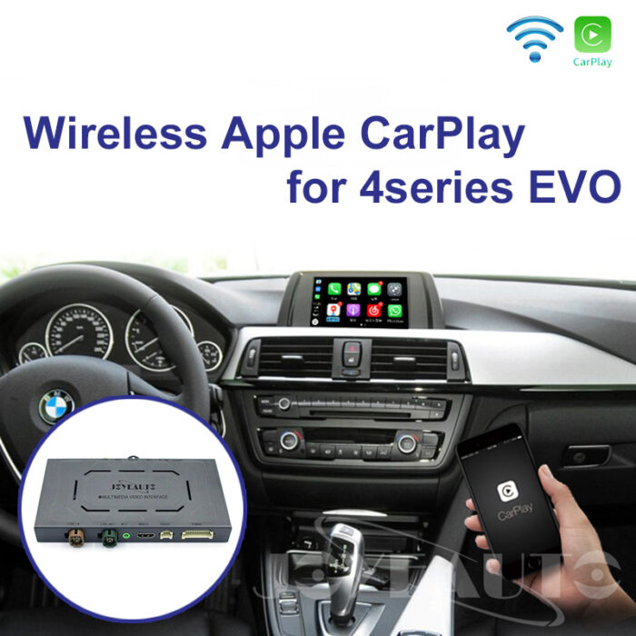 BMW 4 Series F32 F33 F36 2016-2018 EVO WiFi Wireless Apple CarPlay Interface Upgrade
