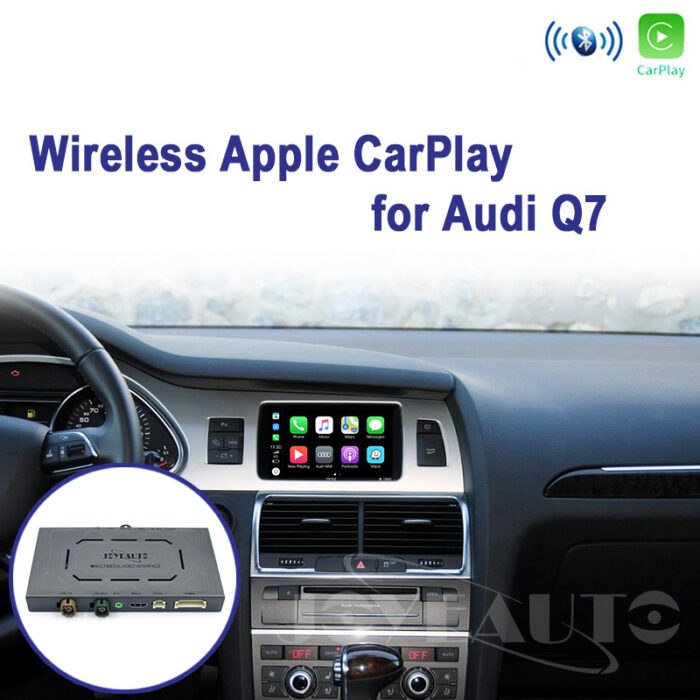 Audi Q7 MMI 3G 3G+ 2009-2011MY WIFI Wireless Apple CarPlay Retrofit