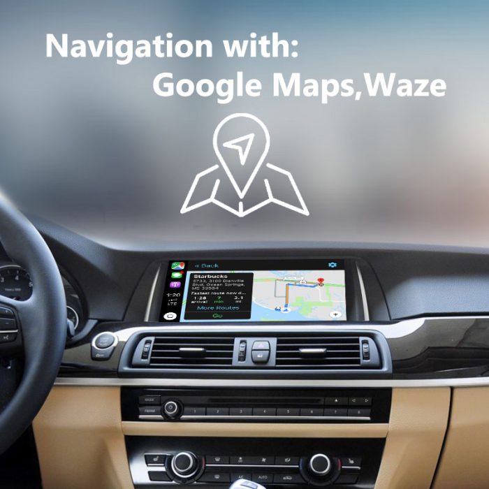 JoyeAuto Wireless CarPlay & Android Auto for BMW 5 Series F10 NBT