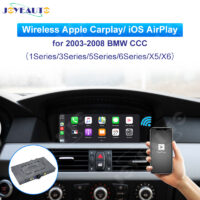 JoyeAuto Wireless Apple CarPlay Interface for BMW CCC 8.8" E60 E61 E62 E63 E70 E71 E89 E90 E91 2003-2008MY