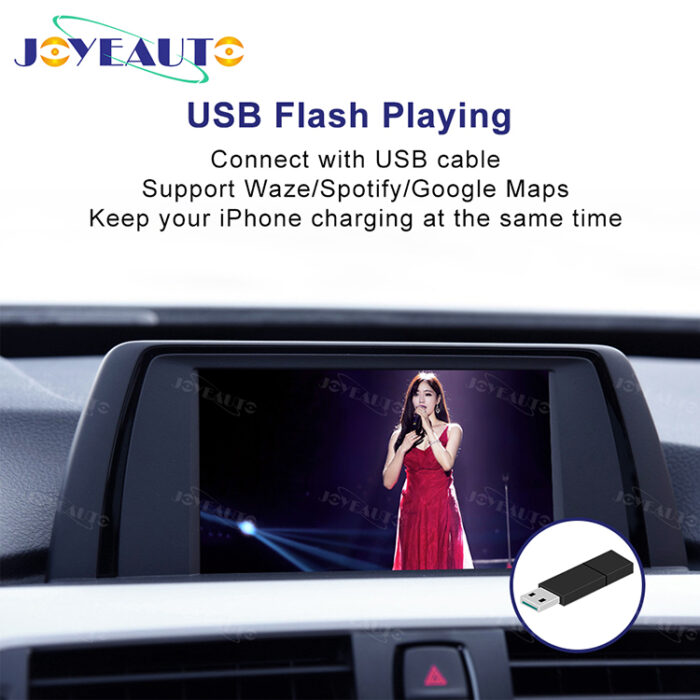 BMW NBT 1 2 3 4 5 7 X1 X3 X6 X5 MINI 2013-2017 Wireless Apple CarPlay AirPlay Android Auto Interface - Image 4