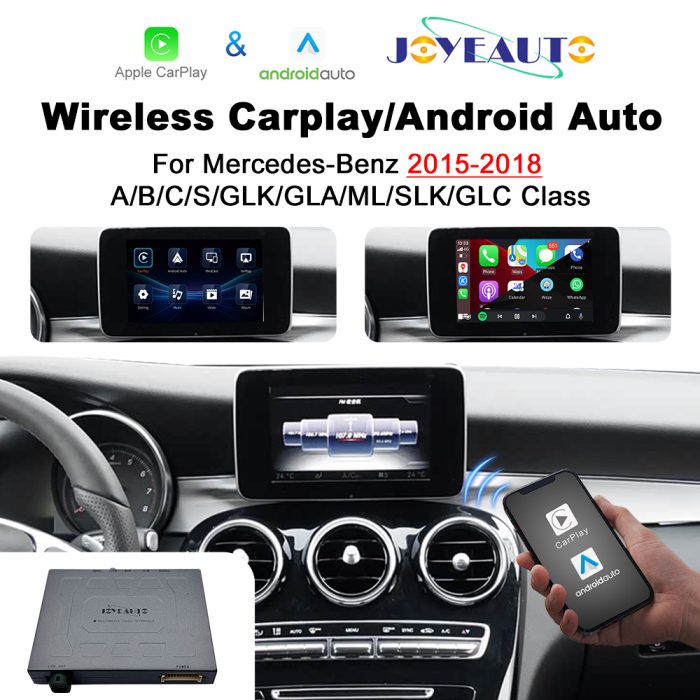 JoyeAuto Wireless CarPlay for Mercedes A B C E S GLC NTG 5.0 (2015-2018)