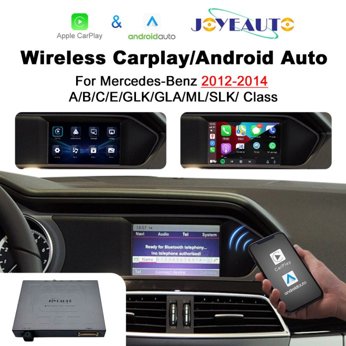 JoyeAuto Wireless CarPlay for Mercedes A B C E G GL ML NTG 4.5/4.7