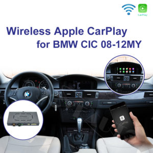 BMW CIC 1 3 5 6 7 X1 X3 X5 X6 MINI 2009- 2012 Wireless Apple CarPlay Airplay Android Auto Interface Retrofit
