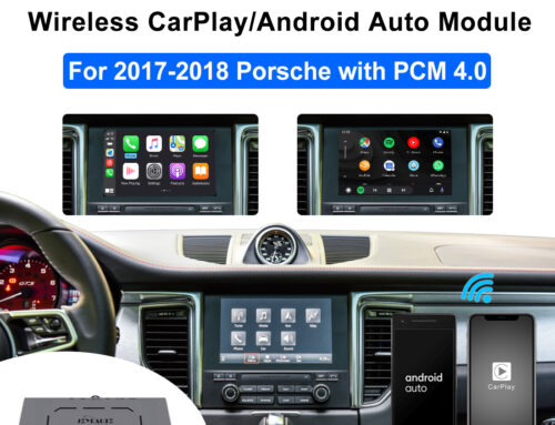(WJPO-2)Porsche PCM4.0 Cayenne Macan Boxster 911 WIFI Wireless Apple CarPlay AirPlay Android Auto Solution