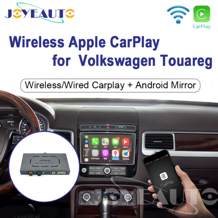 Volkswagen Touareg RCD850 RNS850 2010-2017 WiFi Wireless Apple CarPlay AirPlay Android Auto Retrofit