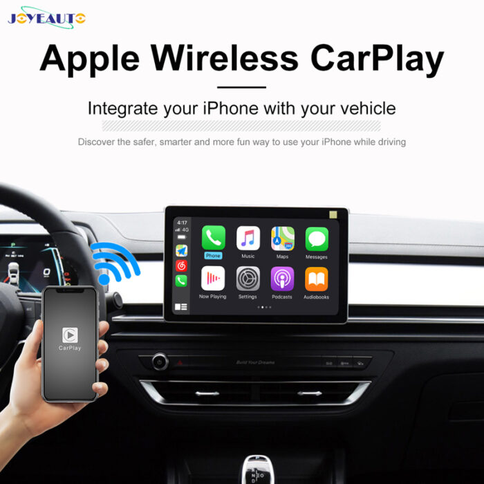 (WJAC-1)JoyeAuto Wireless Apple CarPlay USB Dongle Upgrade for ANY Android Navigation Stereo Radio System - Image 2