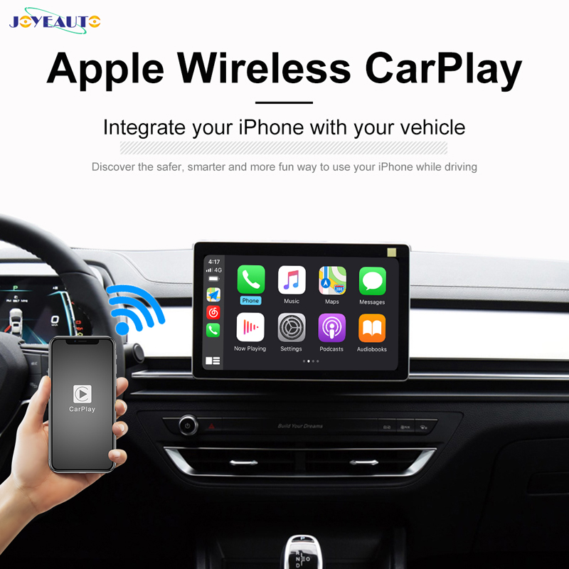 (WJAC-1)JoyeAuto Wireless Apple CarPlay USB Dongle Upgrade for ANY Android  Navigation Stereo Radio System - Joyeauto Technology