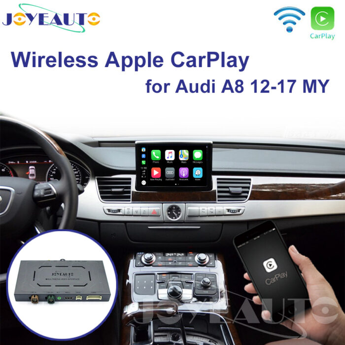 Audi A8 2012-2017MY MMI 3G WiFi Wireless Apple CarPlay Retrofit AirPlay with Camera