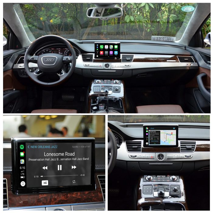 JoyeAuto Wireless CarPlay & Android Auto for Audi A8 MMI 3G (2012-2017)