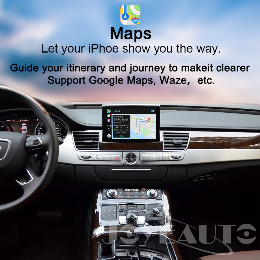 Audi A8 2012-2017MY MMI 3G WiFi Wireless Apple CarPlay Retrofit AirPlay