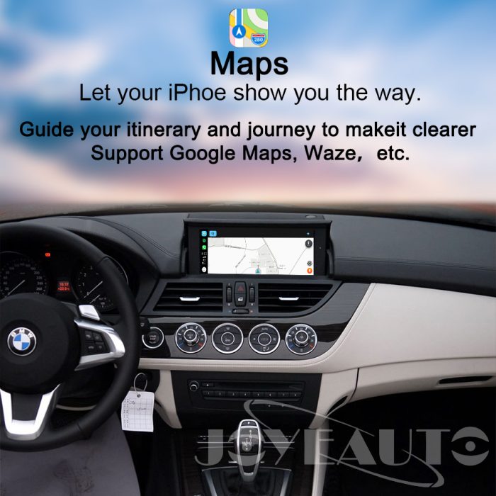 JoyeAuto Wireless CarPlay & Android Auto for BMW Z4 E89 CIC (2009-2012)
