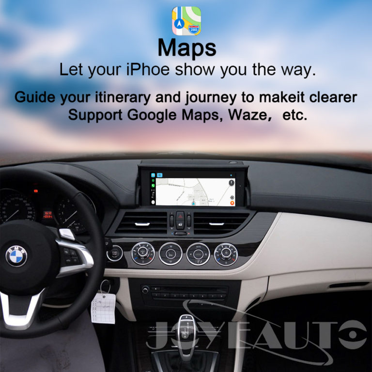 BMW Z4 E89 2009-2012MY CIC WiFi Wireless Apple CarPlay Retrofit with Reverse Camera - Image 4