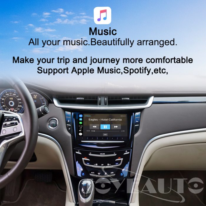 JoyeAuto Wireless CarPlay for Cadillac XTS ATS CTS SRX XT5 (2014-2017)