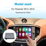 JoyeAuto Wireless CarPlay for Maserati Quattroporte & Ghibli (2014-2017)
