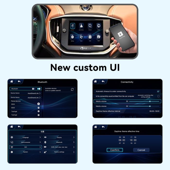 JoyeAuto Wireless CarPlay for Maserati Quattroporte & Ghibli (2014-2017)
