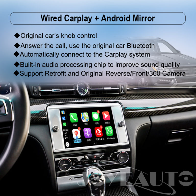 WiFi Wireless Apple CarPlay Upgrade for Maserati Quattroporte Ghibli 2014-2017MY with Rear Camera - Image 2