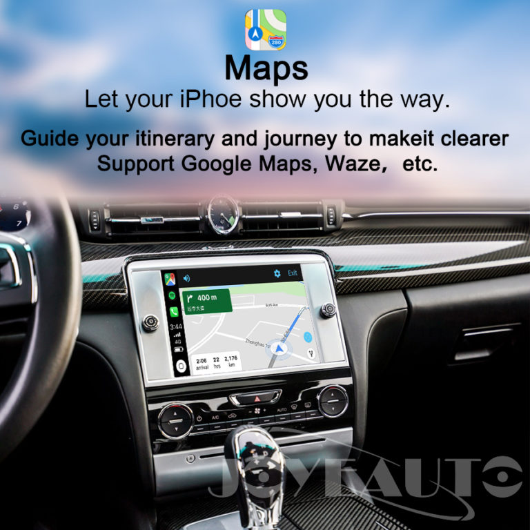 WiFi Wireless Apple CarPlay Upgrade for Maserati Quattroporte Ghibli 2014-2017MY with Rear Camera - Image 3