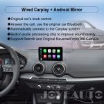 JoyeAuto Wireless CarPlay & Android Auto for Audi Q2 B9 MIB (2017-2019)