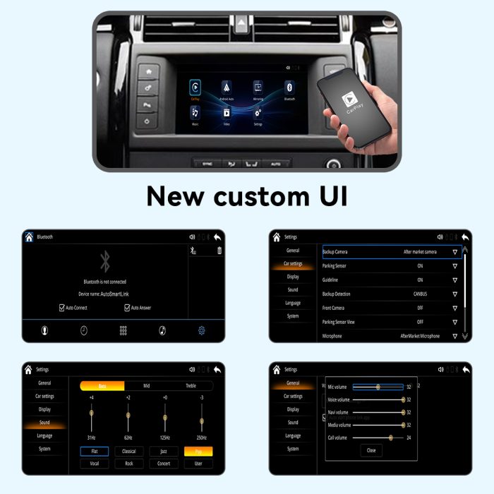JoyeAuto Wireless CarPlay & Android Auto for Land Rover & Jaguar Harman Head Unit